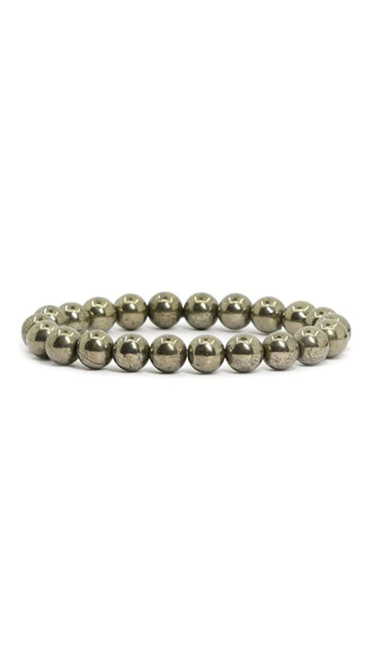 Natural Pyrite Bracelet – Wealth, Strength & Protection