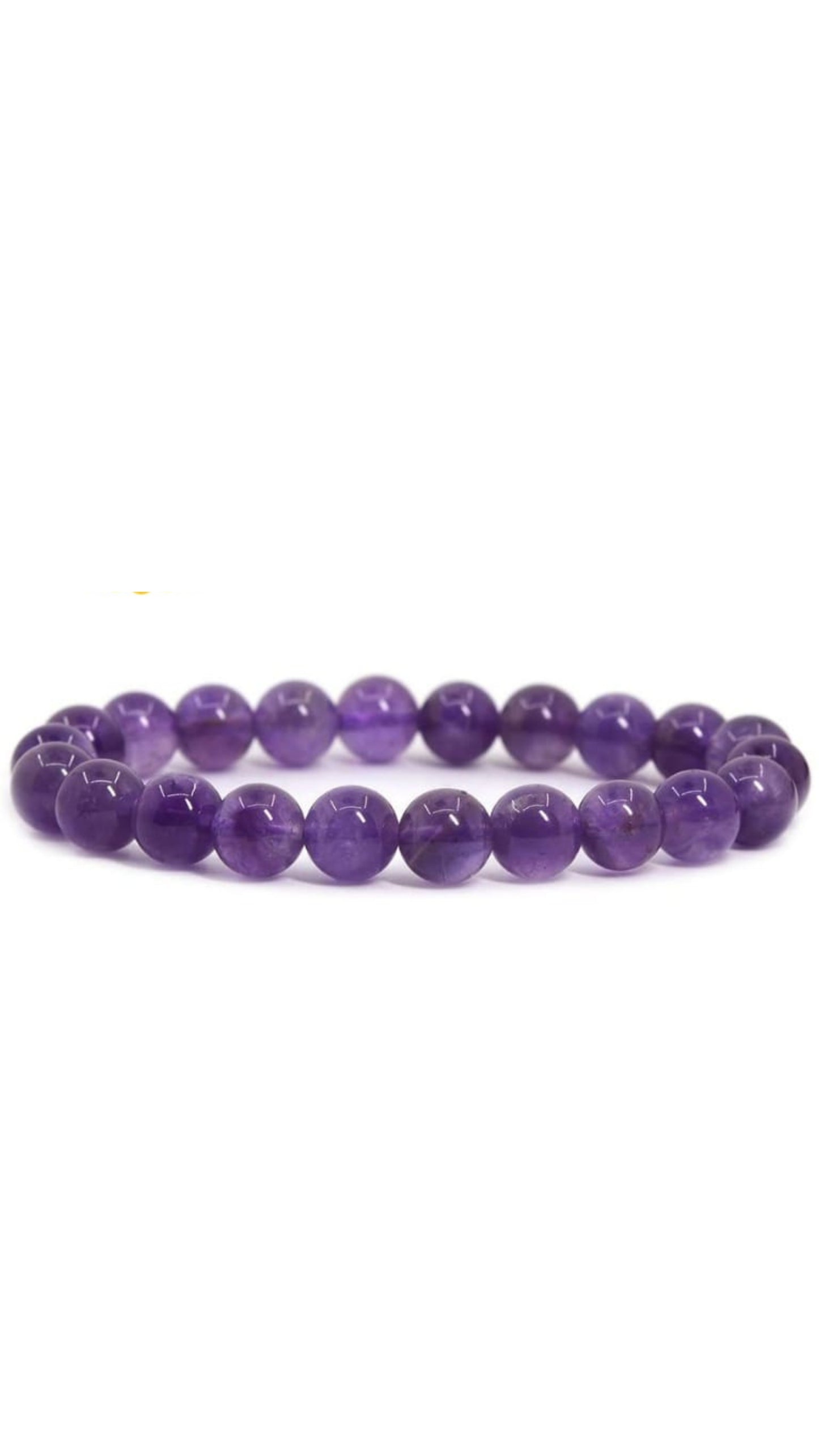 Natural Amethyst Bracelet – Calmness, Clarity & Protection