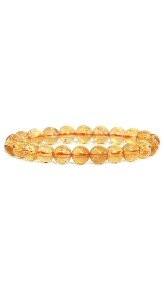 Natural Citrine Bracelet – Wealth, Success & Positive Energy